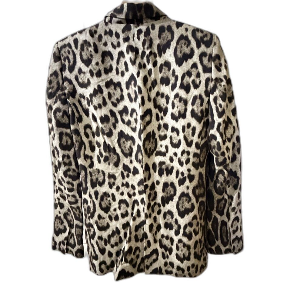 Zara Leopard/cheetah print blazer